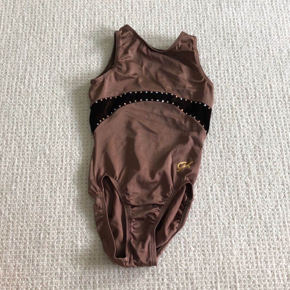 GK elite girls leotard